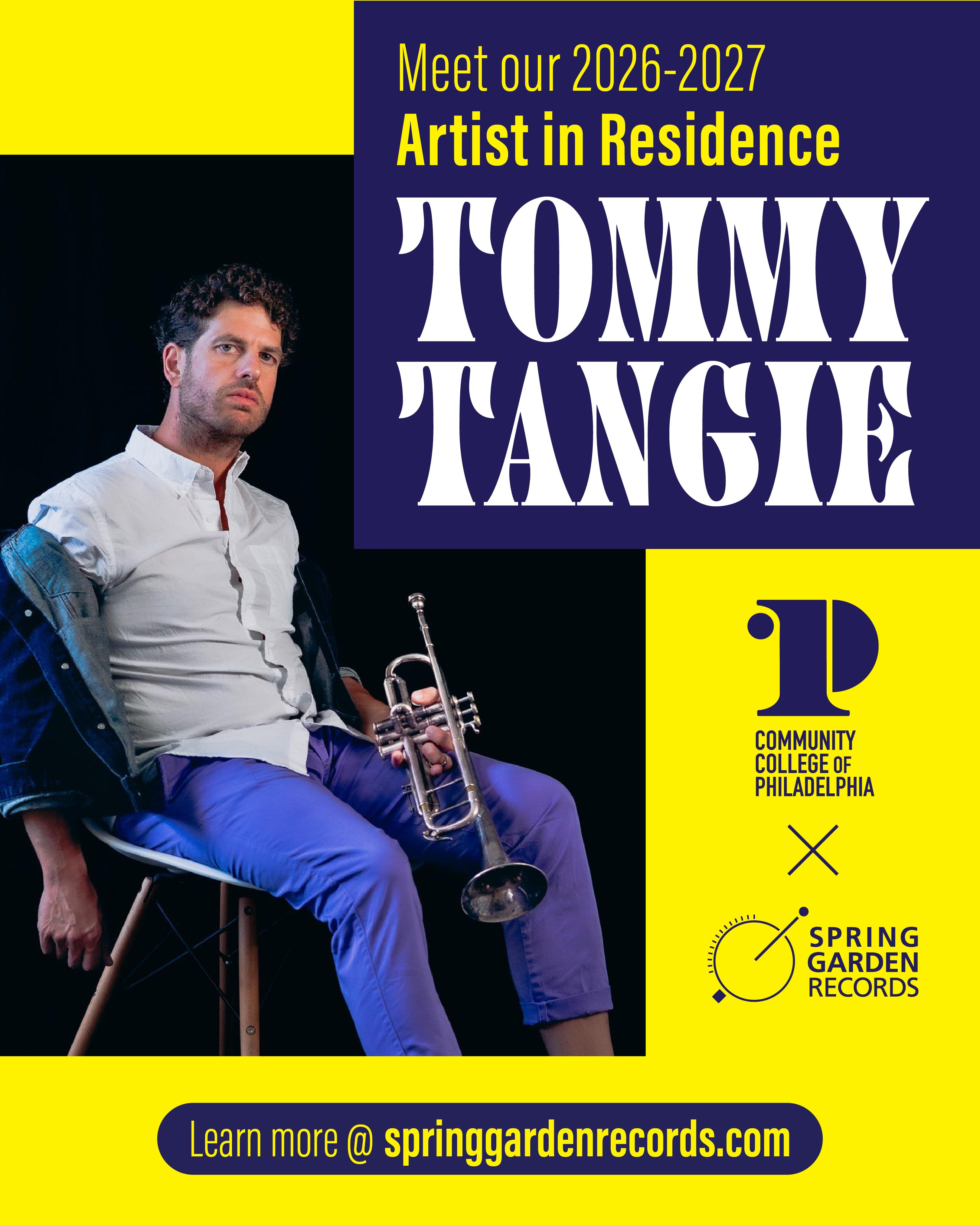 Tommy Tangie announcement graphic