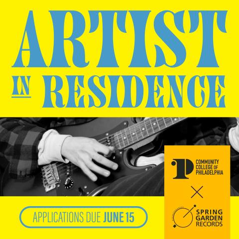 Artist in Residence Graphic